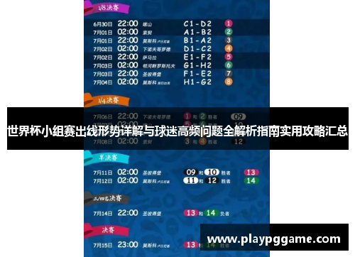 世界杯小组赛出线形势详解与球迷高频问题全解析指南实用攻略汇总 世界杯小组赛出线形势详解与球迷高频问题全解析指南实用攻略汇总